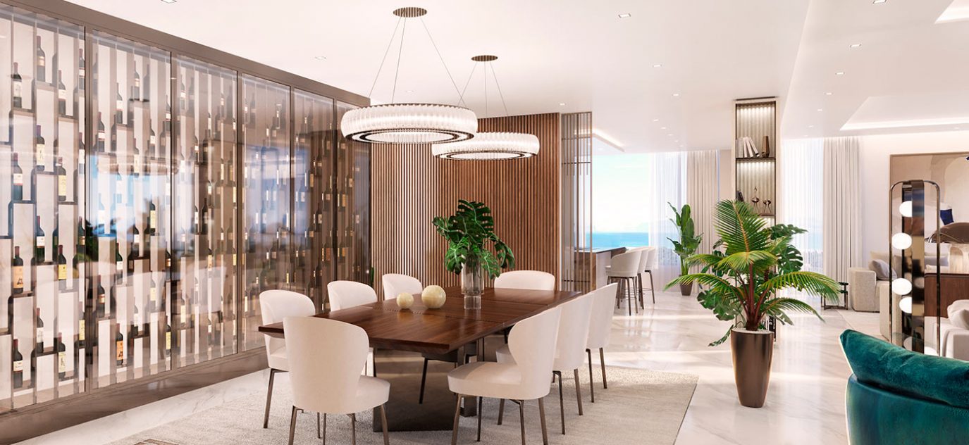 Sky and Sand Marbella - EPIC Marbella Sky Villa dining Area