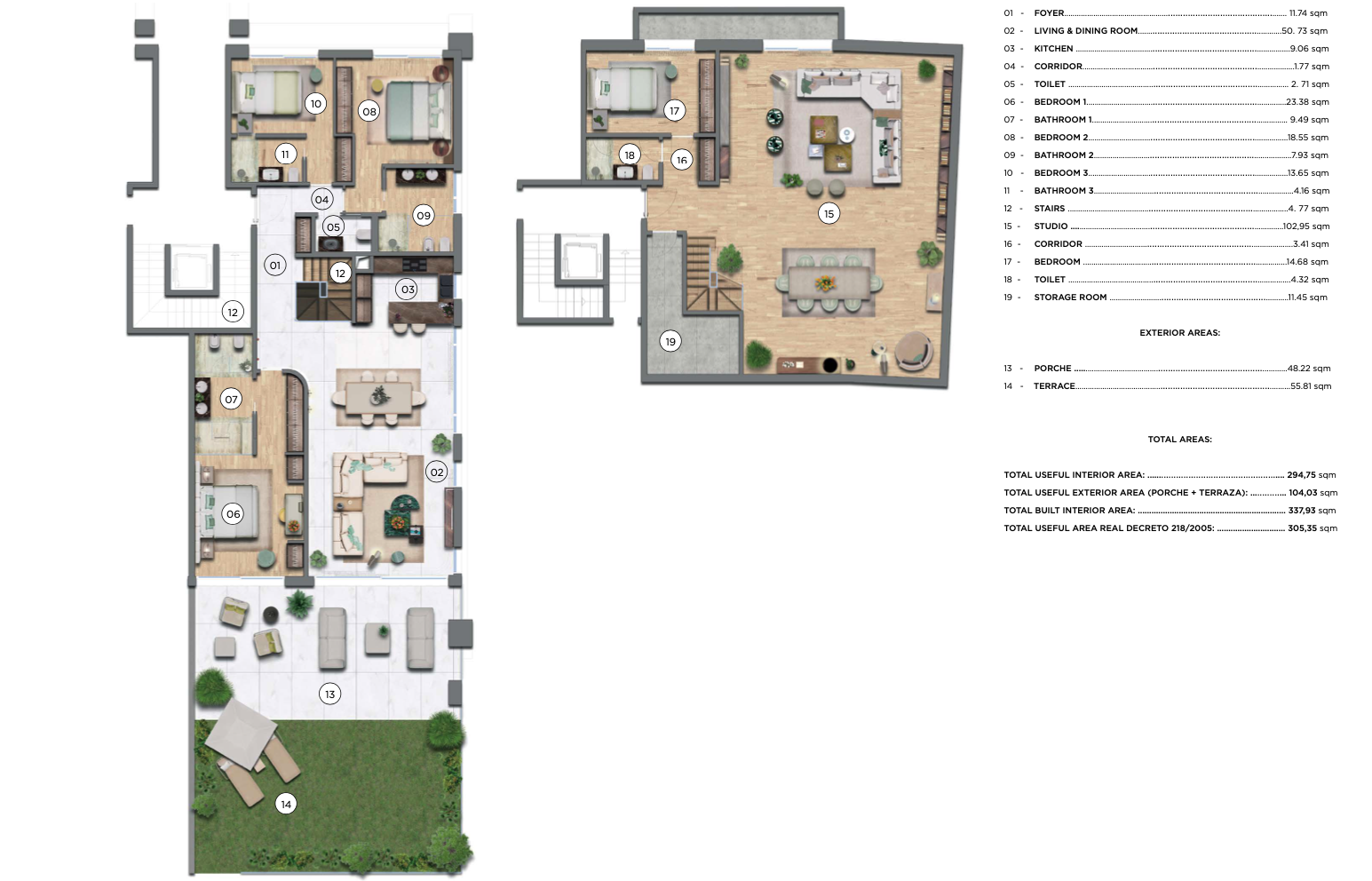 Floor Plans EPIC Marbella GroundFloor Op1